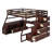 Modern Loft Bed With 7 Drawers 2 Shelves And Desk Multifunctional Furniture For Bedroom-137162166-137162163