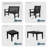 Laguna Poly Garden Chair 4-Piece Porch Set-107083461