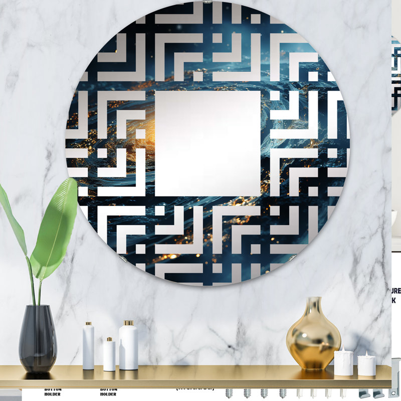 Circle Wall Mirror, 31.4" x 31.4"