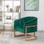 Fauteuil demi-tonneau rembourré l 30 po Romy-1159302595