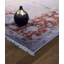 Tapis mauve / rouge en laine noué à la main-36902713