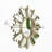 26'' Wall-mounted Sunburst-shaped PU Art Decorative Mirror