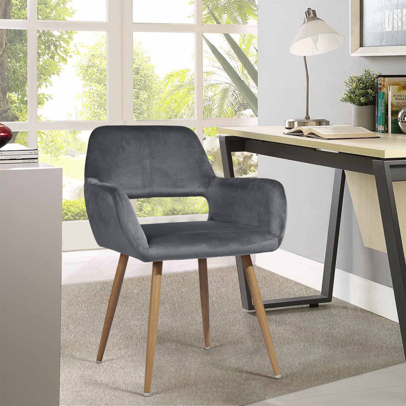 Chaise de travail Lesko, Gris