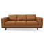 Canapé modulaire en cuir véritable Chase faisant face à la gauche-980049576