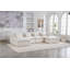 Canapé modulaire surdimensionné de 129,8 po de large avec canapé modulaire True Relax Comfy-772038061-772038062