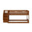 Malibu Wood Low Staircase Bunk Bed-133034546-133034548