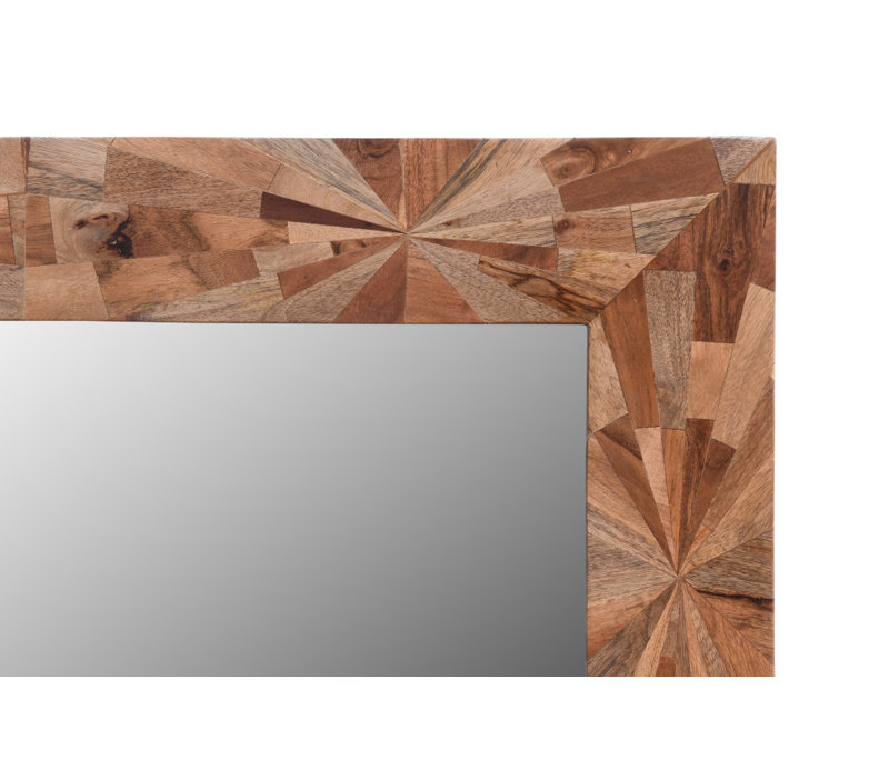 Miroir d'appoint 46 ", Brun