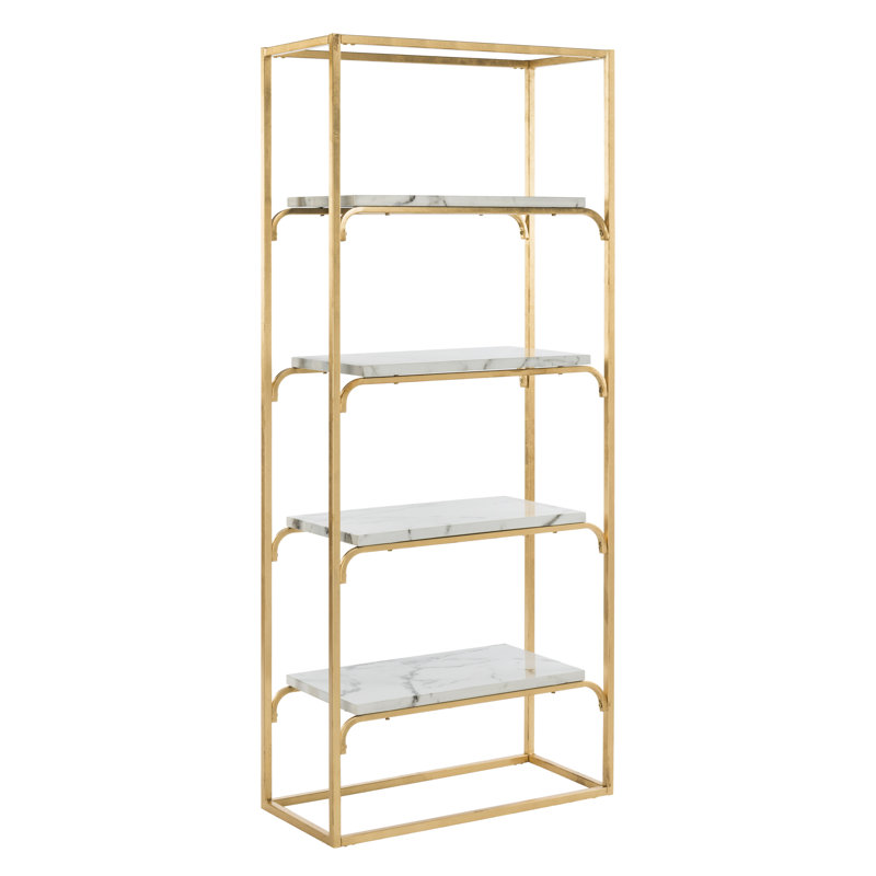 Bibliothèque-étagère en fer H 72 po x l 30 po Galaxy