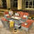 Bold-Stripe Orange Red