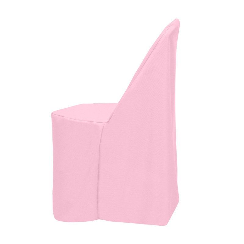 Housse pour chaise de salle à manger, Mélange de polyester ballon rose