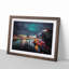 Moscow at Night - Picture Frame Painting Print-55581625-55581628