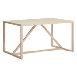 Strut Walnut Wood Dining Table