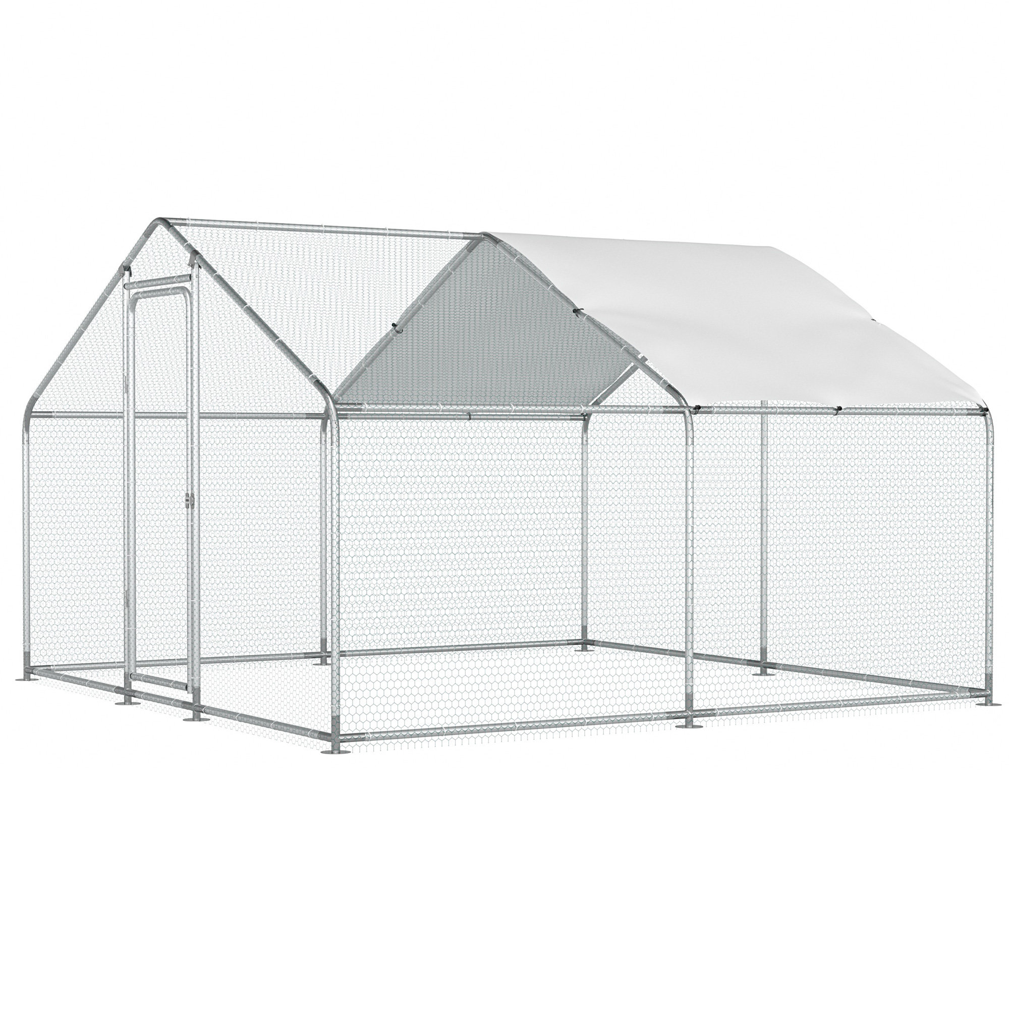 Tucker Murphy Pet™ Daijuan 96.8ft² Walk in Chicken Coop with Wire Mesh & Reviews Wayfair