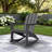 HDPE Wooden Rocking Adirondack Chair-1451337156