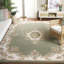 Tapis floral en laine / coton touffeté à la main Stender-452397425
