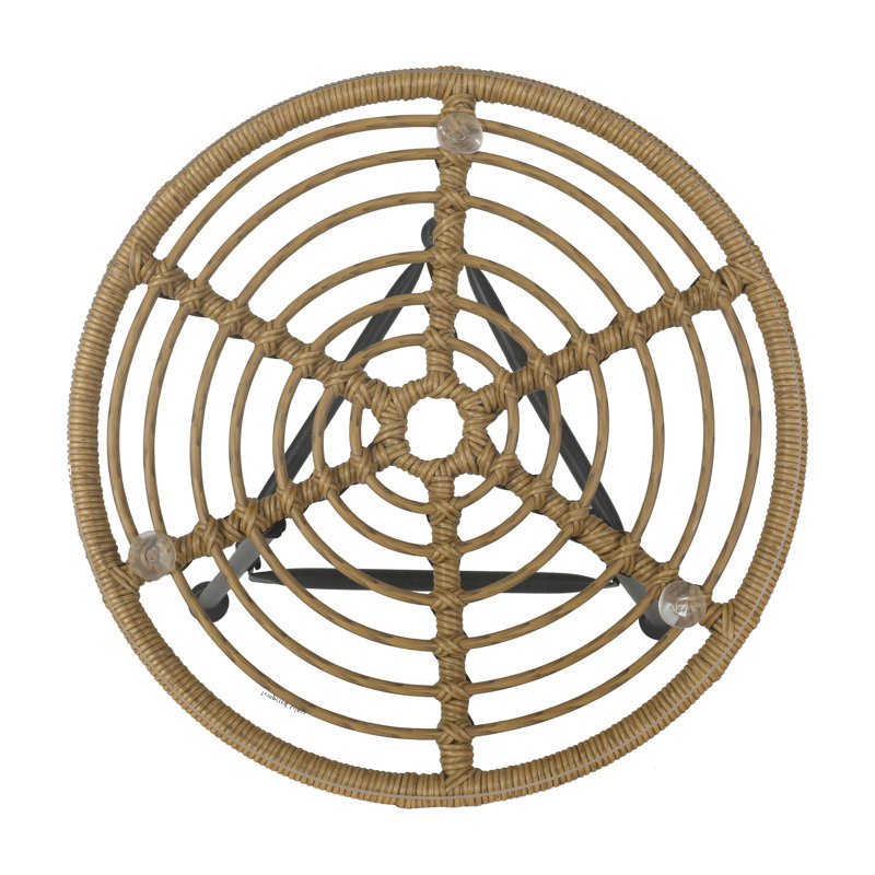 Table d'appoint avec plateau en verre trempé