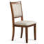 Chaise de salle à manger Caie avec structure en bois massif