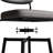 360 ° Rotating Bar Chair Set With Leather Cushions And Iron Brackets For Comfort And Style In Various Settings-370880466