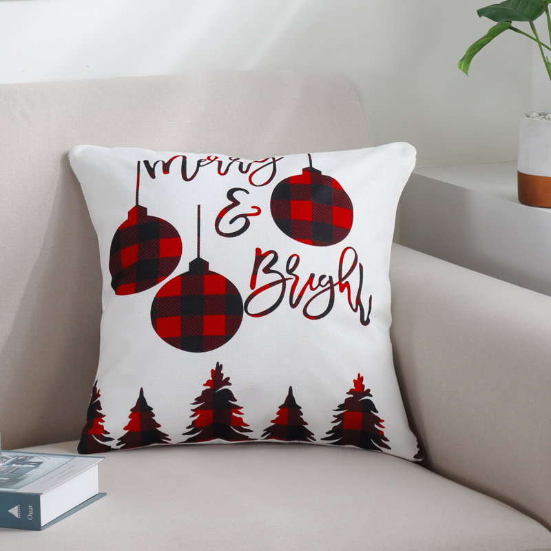  Housse de coussin Plaid