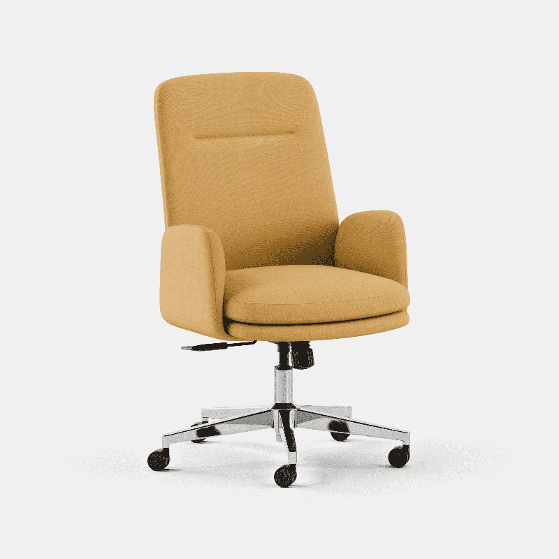 Softside Chair, 40.5", Sunflower
