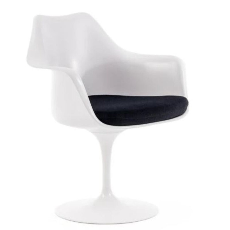 Peony Arm Chair, Black, 1