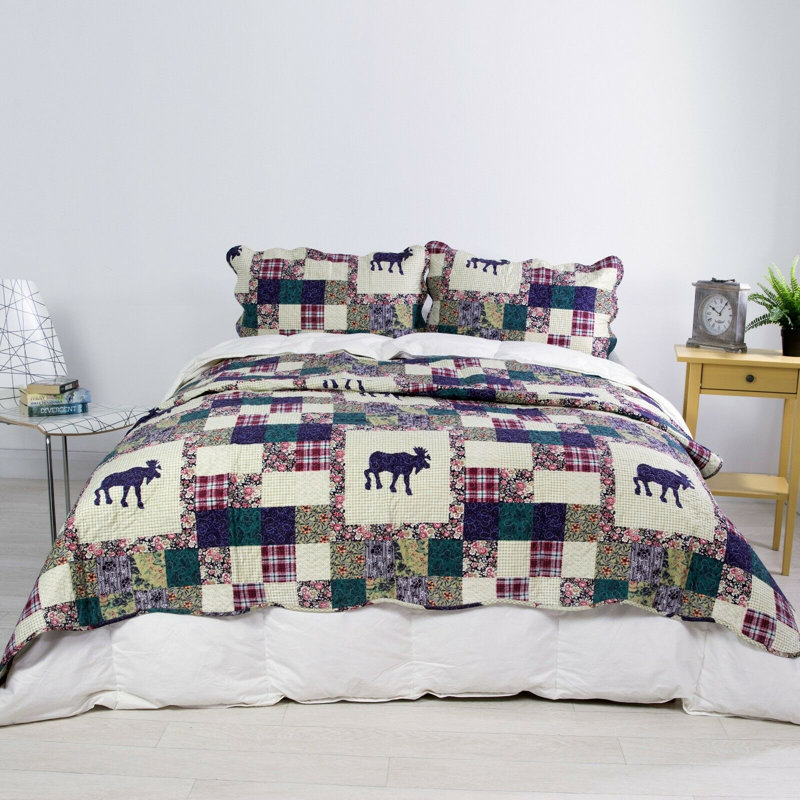 Polyester Animal Print Bedspread