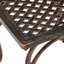 Table d'appoint en aluminium Quitaque