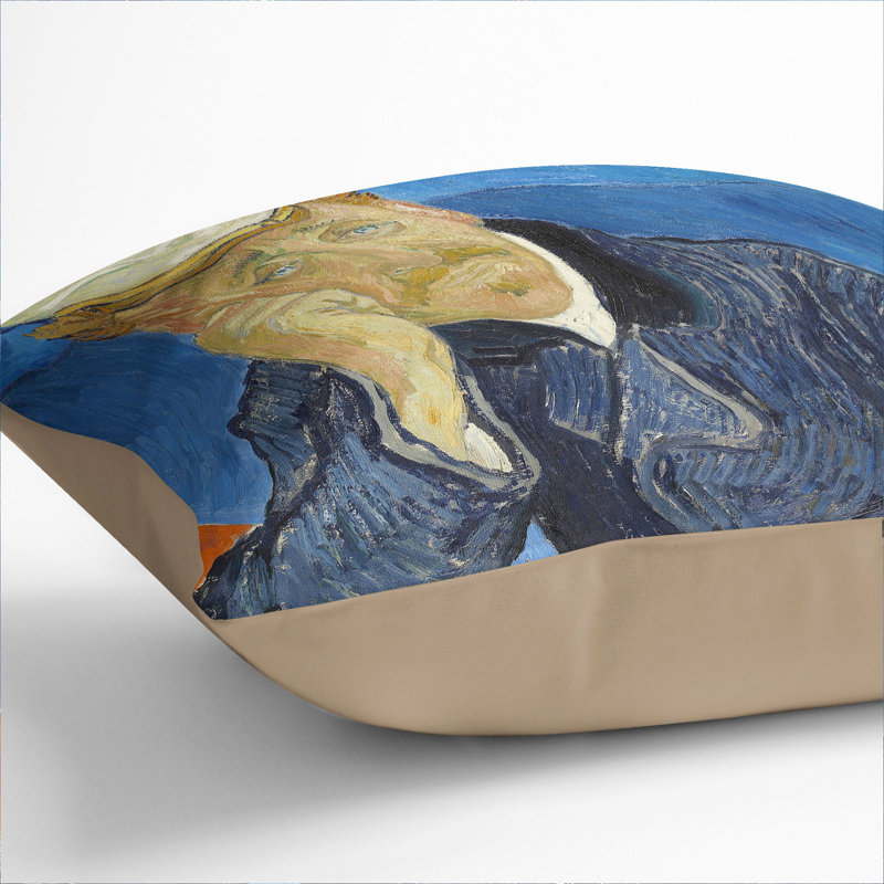 Dr Paul Gachet Scatter Cushion, 55cm H x 55cm W x 20cm D, Stone