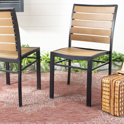 Chaise de patio empilable Gertrudes