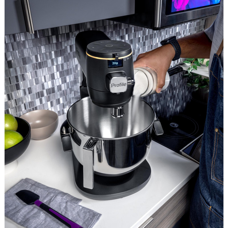 GE Profile Smart Mixer with Auto Sense, Carbon Black