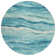 Machine Washable Indoor/Outdoor Christain ACN1251 Turquoise Rug