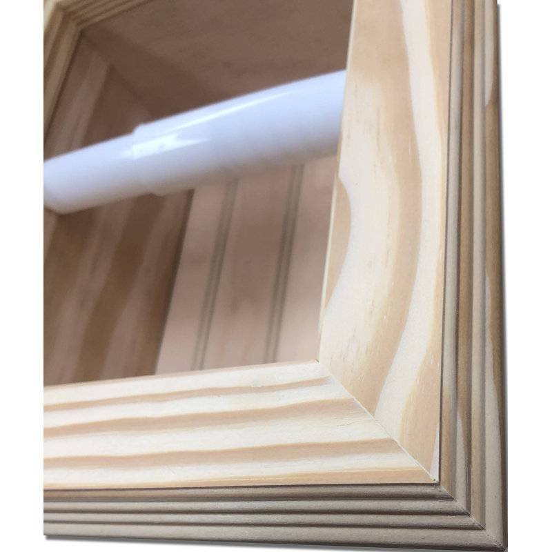 Porte-papier hygiénique encastré Tracy, Naturel
