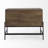 38" W Wood 2-Door Accent Cabinet