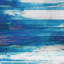Reproduction d’art sur toile recouverte de bleu océan-1070199722