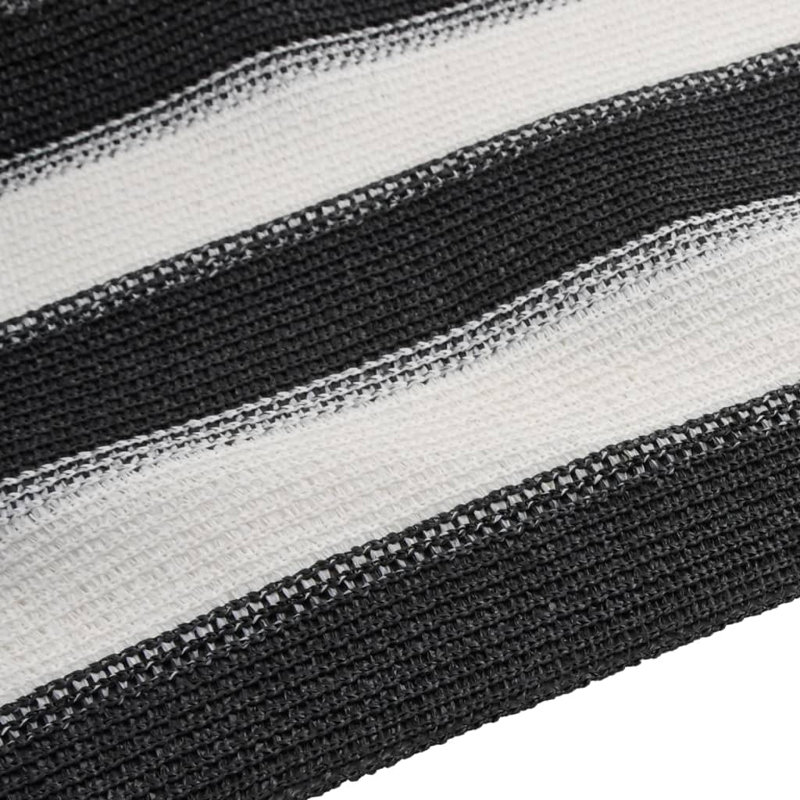 Dakota Fields Privacy Net HDPE 150 G/M², 1000cm W x 150cm D, Anthracite/White