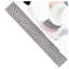 Garniture de carrelage en métal 6 po x 1 po Floral Hex-83456726