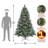 7.5 ft. Pre-Lit Bryson Pine Tree with LED Lights