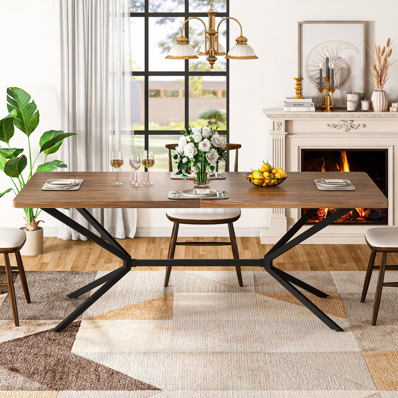 Kuanysh Metal Base Dining Table