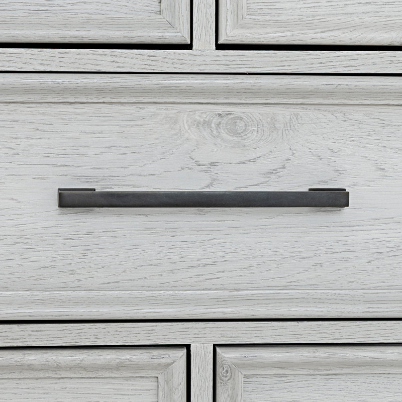 Commode gris nuageux