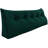 Sit-up Back Comfort Velvet Headboard Wedge Reading Pillow Triangular Backrest Back Support Compression-56420216-56420206