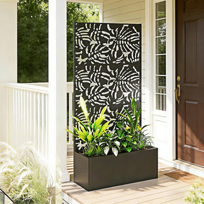 Trellis Planter Metal Planter Box