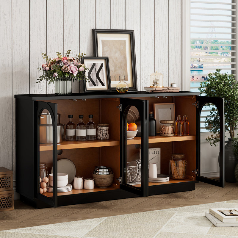 Buffet 57,72 po, Noir