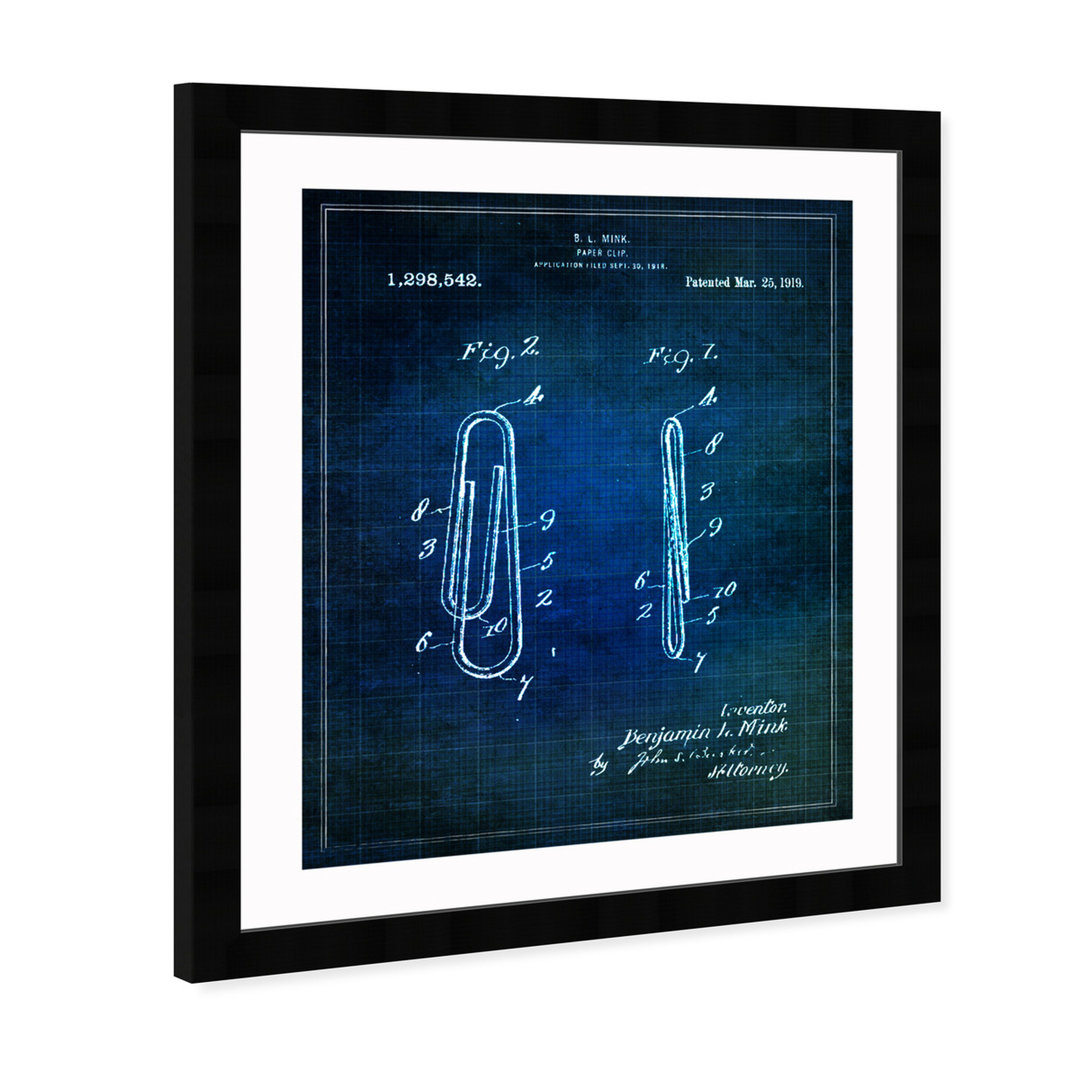 Paper Clip 1919 - Picture Frame Graphic Art Oliver Gal Prints 