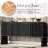 63-Inch Wave-Pattern Console Table With 4 Doors And Adjustable Shelf,Curved Design Sofa Table Behind Couch, Narrow Entryway Table For Living Room, Foyer And Hallway-2077056447