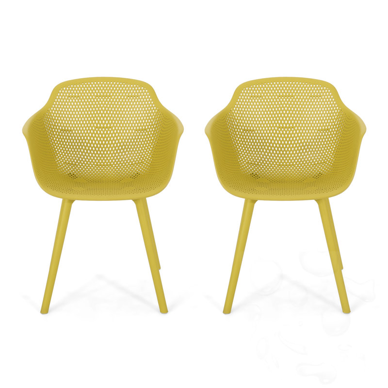 Chaise d'extérieur (ensemble de 2), Yellow