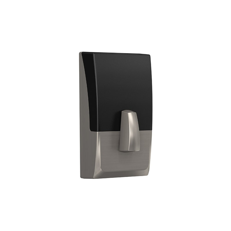 Encode Smart WiFi Deadbolt with Century Trim, Satin Nickel, Yes