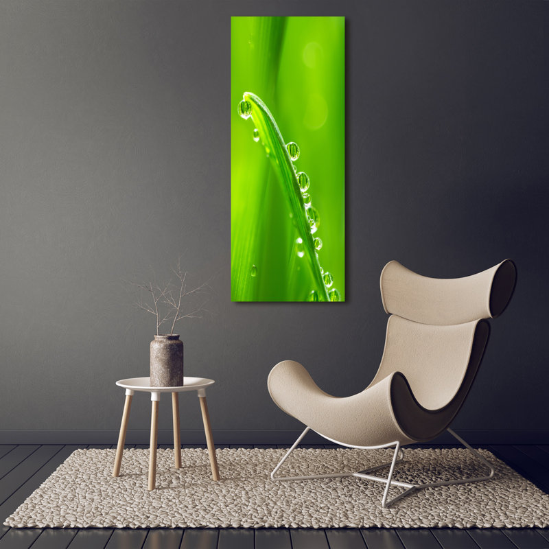 Blades Of Grass - Wrapped Canvas Print