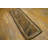 Multicolor Hooked Small Scatter Size American 1940s Antique Wool Rug