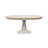 Extendable 54" Round Dining Table With 2 Side Chairs 2 Arm Chairs And Buffet-714965222