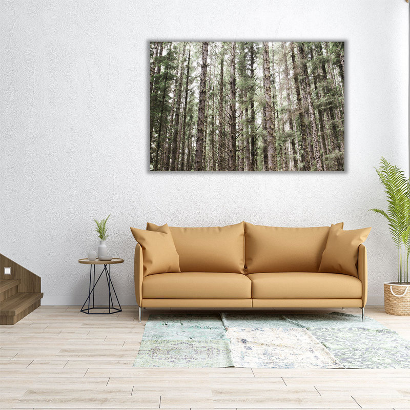 «Mossy Pines», reproduction d'art sur toile, H 20 po x l 30 po
